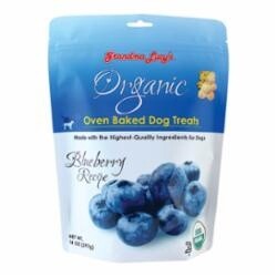 GRANDMA LUCY&#39;S DOG ORGANIC BAKED BLUEBERRY TREAT 14OZ