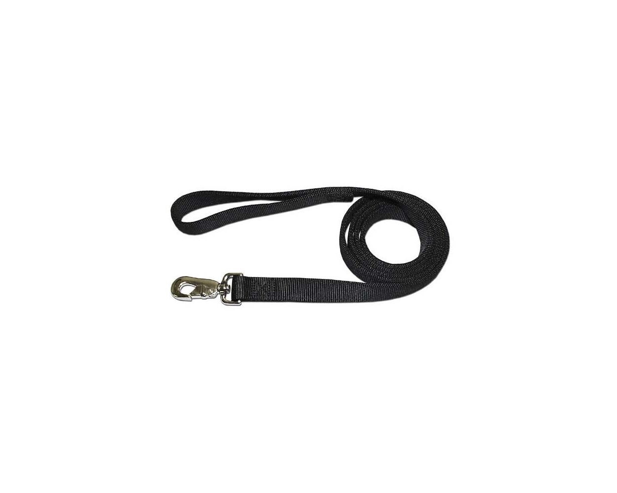 1&quot; NYLON 4FT 2PLY BLACK LEAD