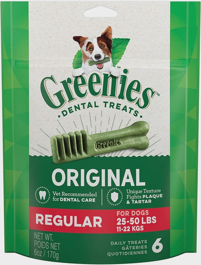 GREENIES 6OZ REG MINI PAK
