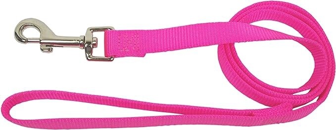 1&quot; NYLON 4FT PINK LEAD