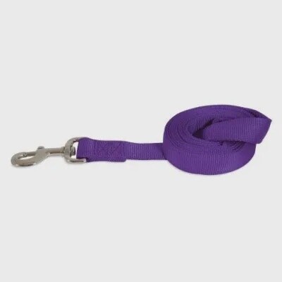 1" NYLON 6FT 2PLY PURPLE LEAD