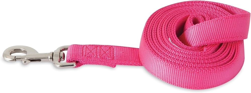 1&quot; NYLON 6FT NEON PINK LEAD