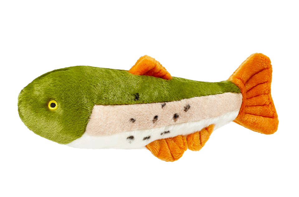FLUFF &amp; TUFF 14&quot; RAINBOW TROUT