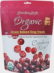GRANDMA LUCY&#39;S DOG ORGANIC BAKED CRANBERRY TREAT 14OZ
