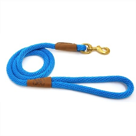 1/2&quot;X6&#39; BLUE SNAP LEASH
