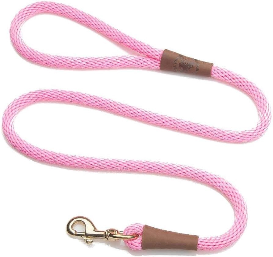 1/2&quot;X6&#39; HOT PINK SNAP LEASH