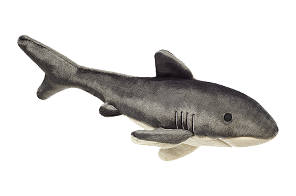 FLUFF &amp; TUFF MAC THE SHARK 18&quot;