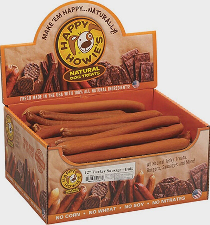 HH 12&quot; JUMBO TURKEY SAUSAGES CS/18