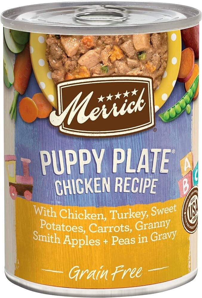12.7OZ MERRICK PUPPY GF BEEF