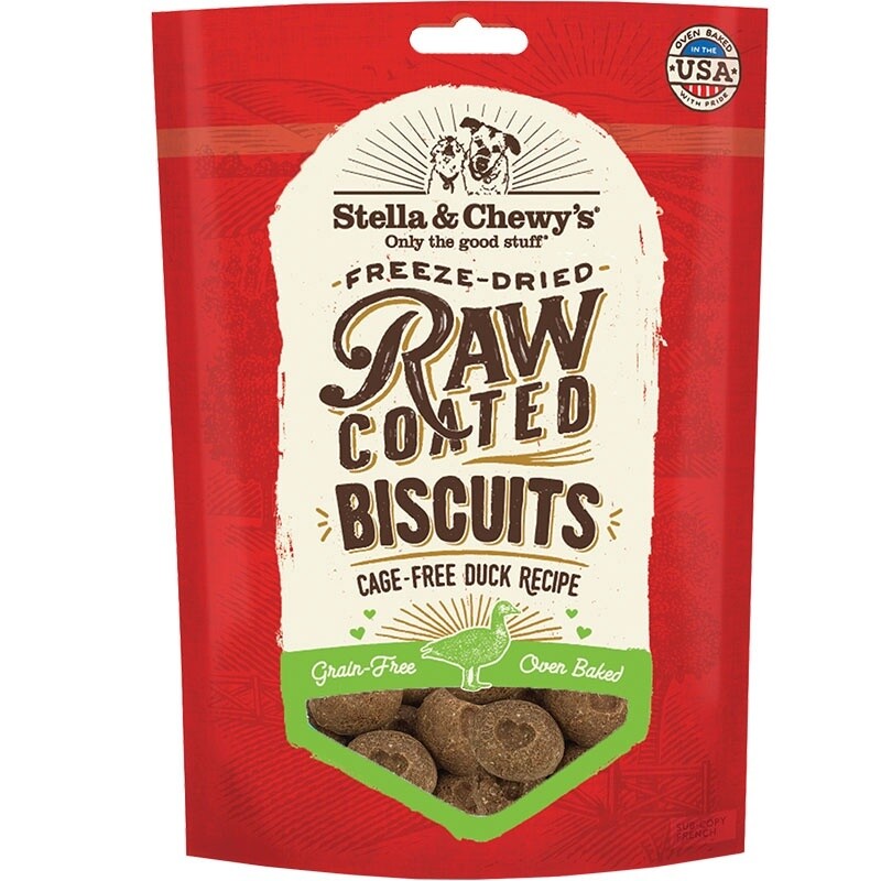 S&amp;C RAW COATED DUCK BISCUITS