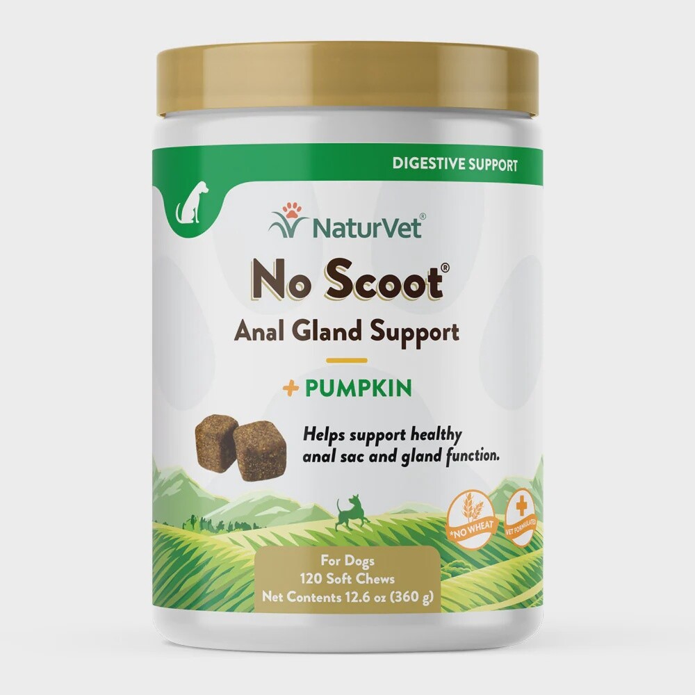 NATURVET NO SCOOT 120CT CHEW