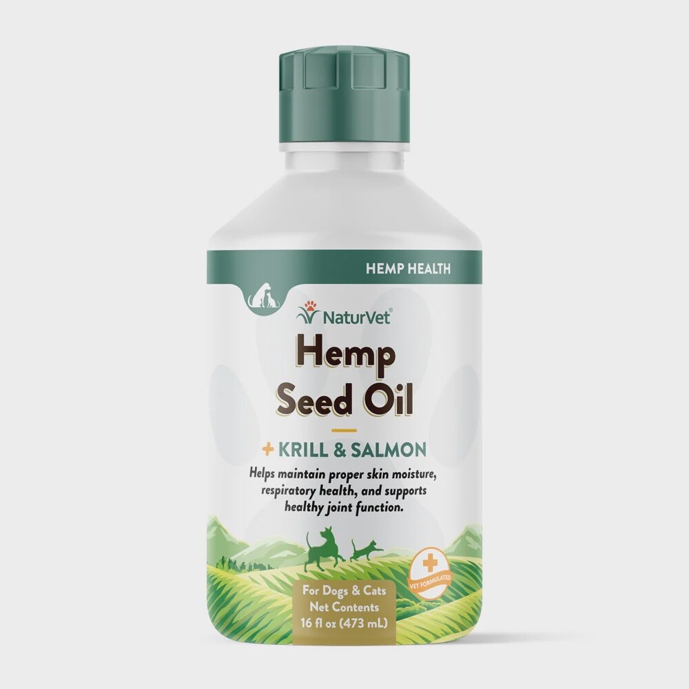 NV 16OZ HEMP KRILL &amp; SALMON OIL