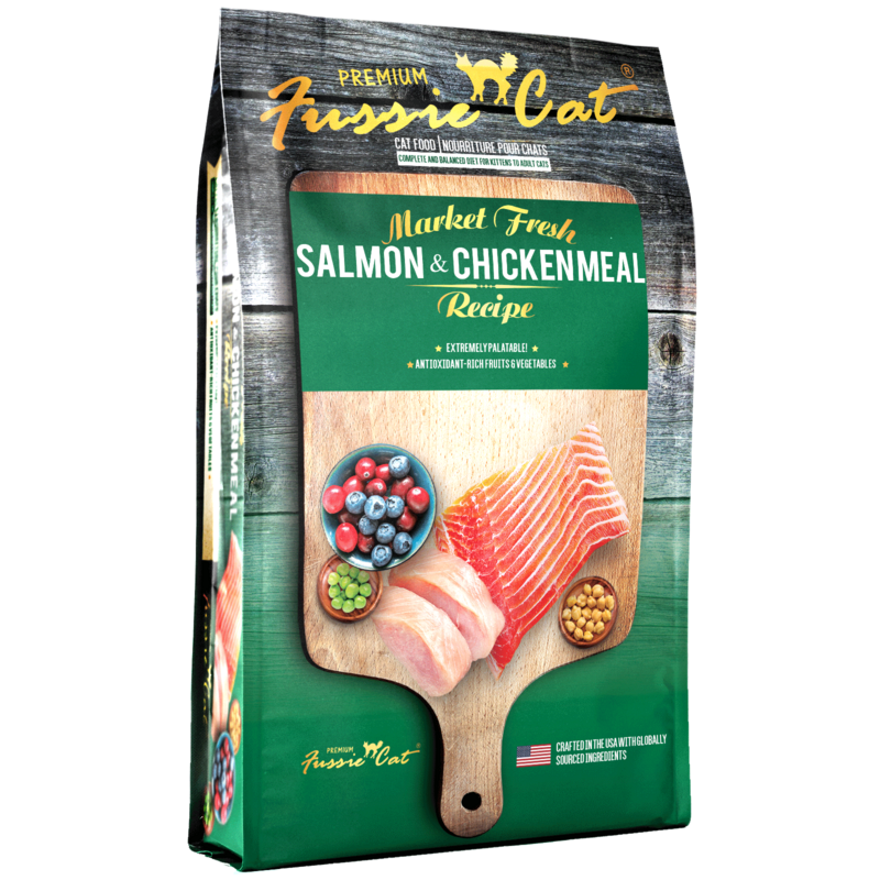 2# FUSSIE CAT SALMON &amp; CHICKEN CAT