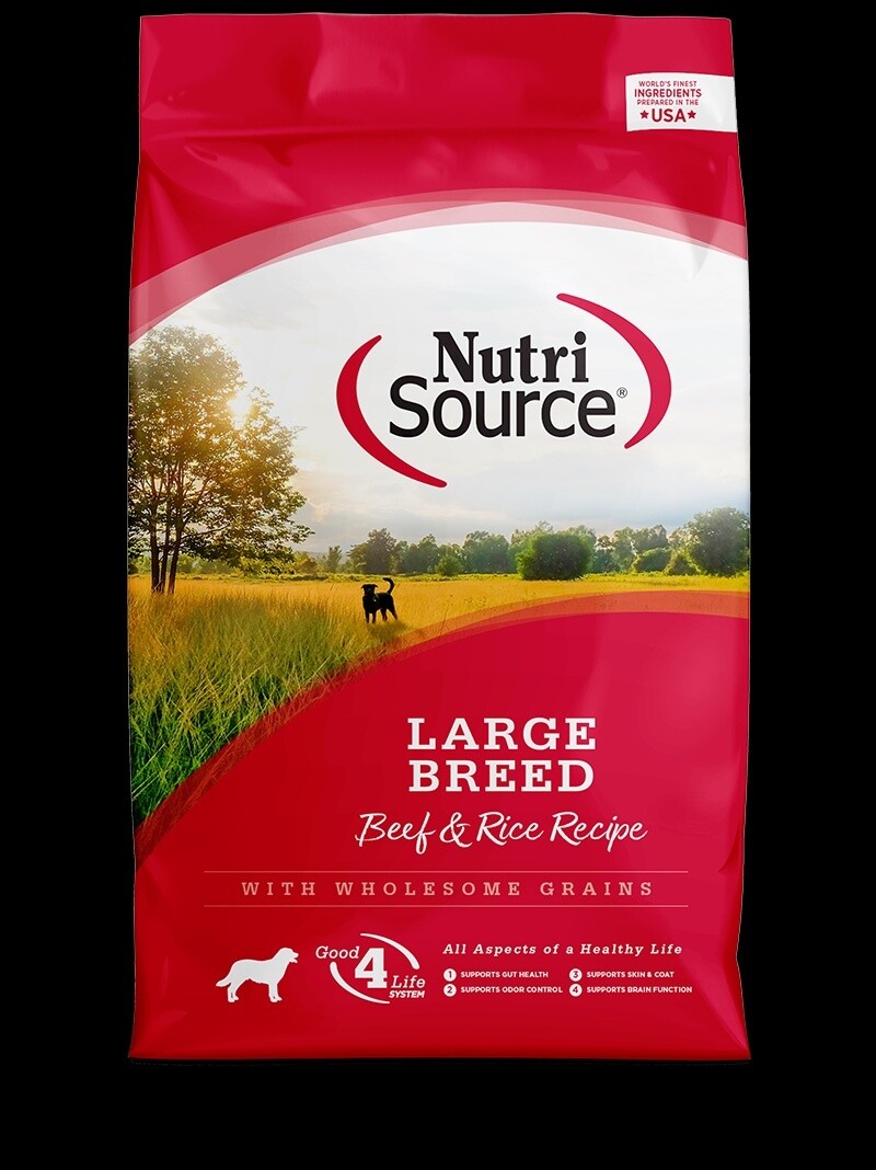 NS LG BR BEEF/RICE 26#