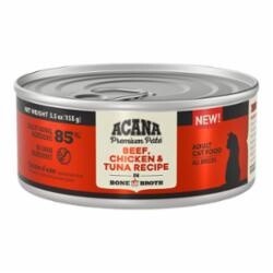 5.5OZ ACANA CAT GF BEEF CHICKEN TUNA CS/12