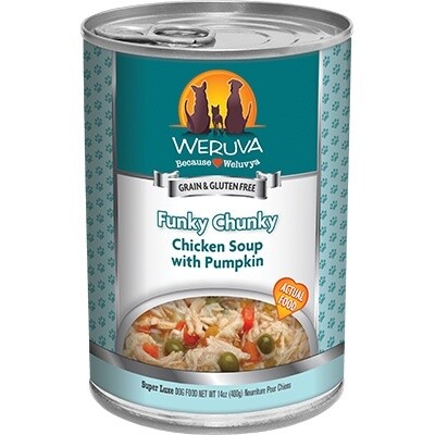 14OZ CAN WERUVA FUNKY CHICKEN CS/12