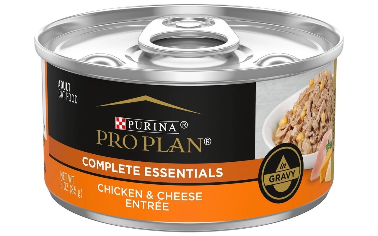 PURINA PRO PLAN CHICKEN &amp; CHEESE IN GRAVY 3OZ CS/24
