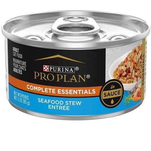 PURINA PRO PLAN SAVOR SEAFOOD STEW IN SAUSE CAT 3OZ CS/24