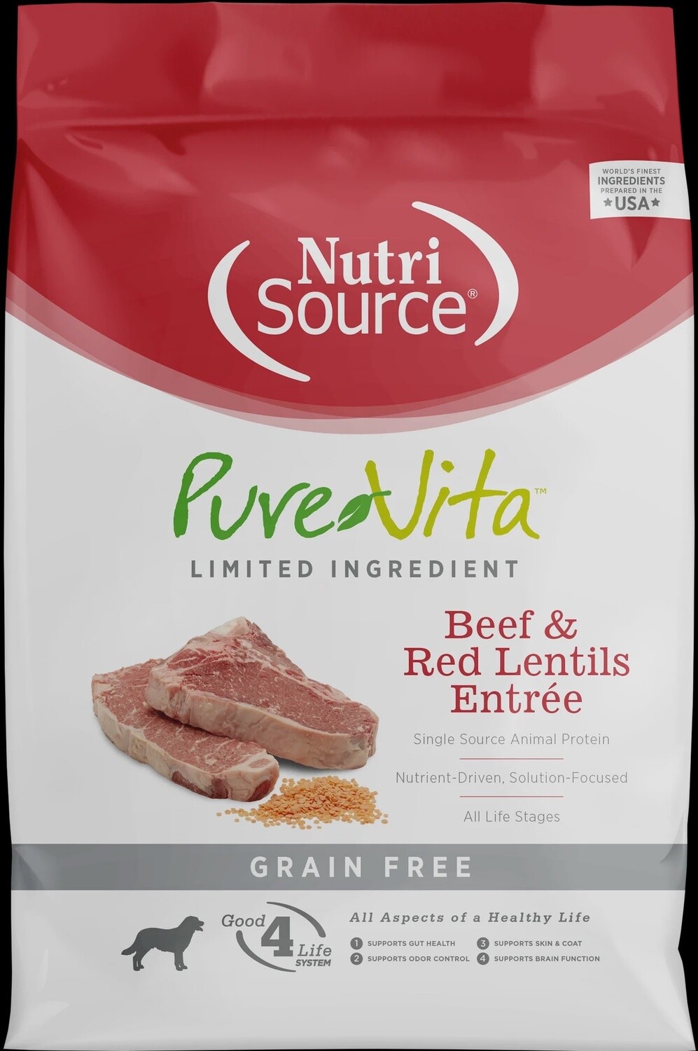 PV 4# GF BEEF &amp; RED LENTIL