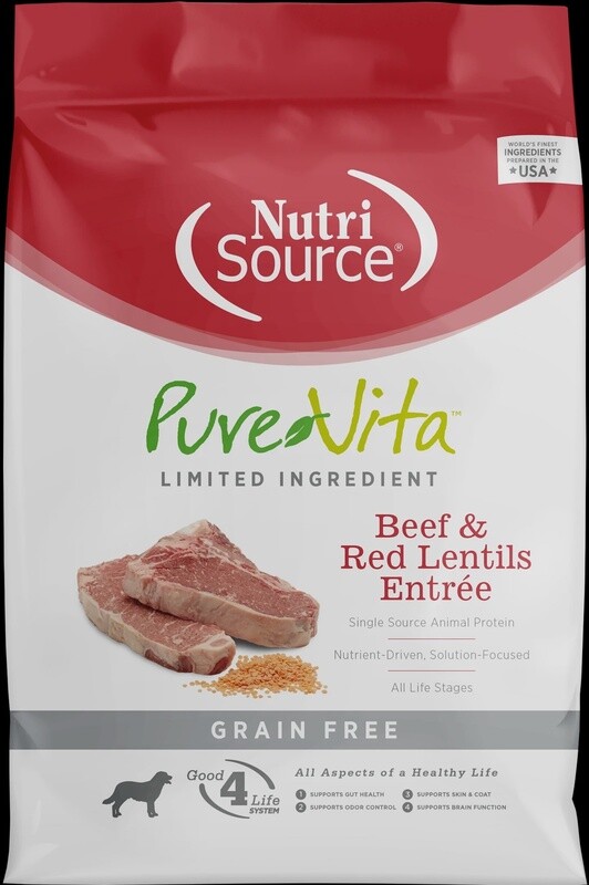 PV 12# GF BEEF &amp; RED LENTIL