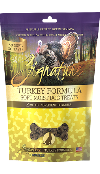 ZIG TURKEY MOIST TREAT 4OZ