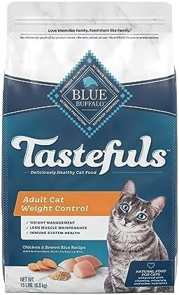 BLUE BUFFALO WEIGHT CAT 15#