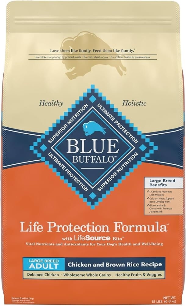 15# BLB CHICKEN &amp; RICE LG BREED ADULT