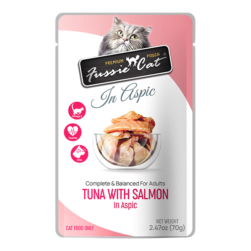 2.47OZ FC PREMIUM TUNA SALMON POUCH CS/12