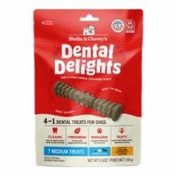 STELLA &amp; CHEWYS DOG DENTAL DELIGHTS MEDIUM 7CT
