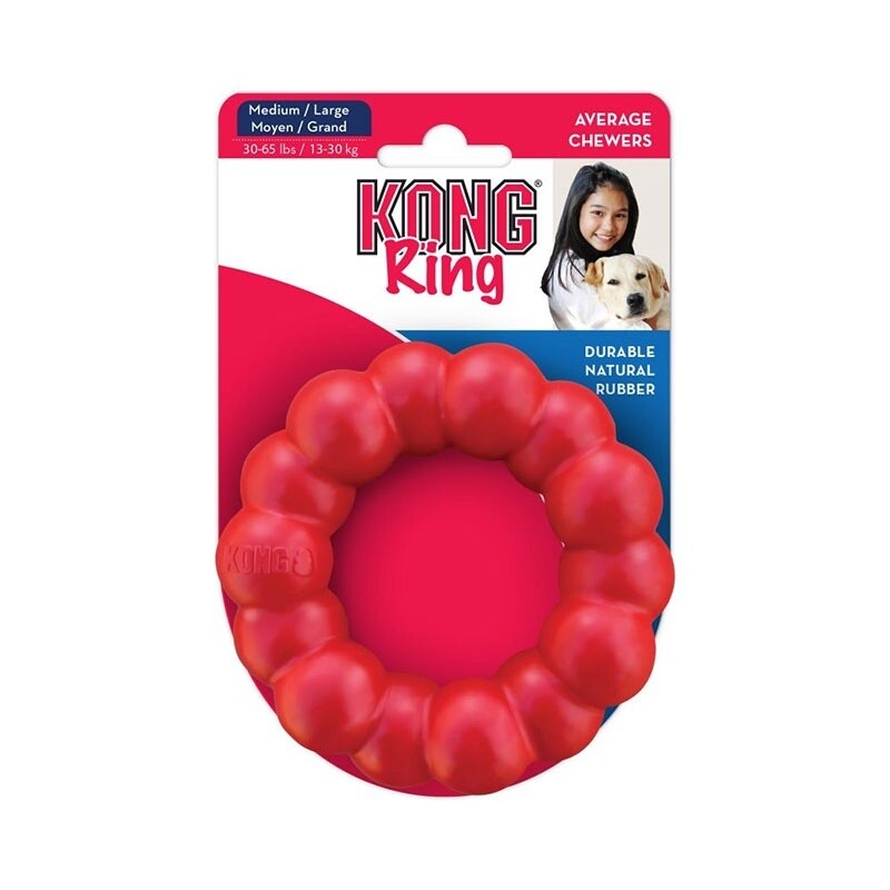 KONG DOG RING MEDIUM/LARGE