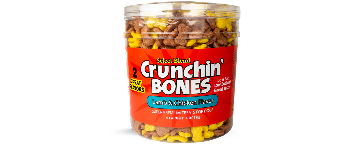 CRUNCHIN BONES - PER LB