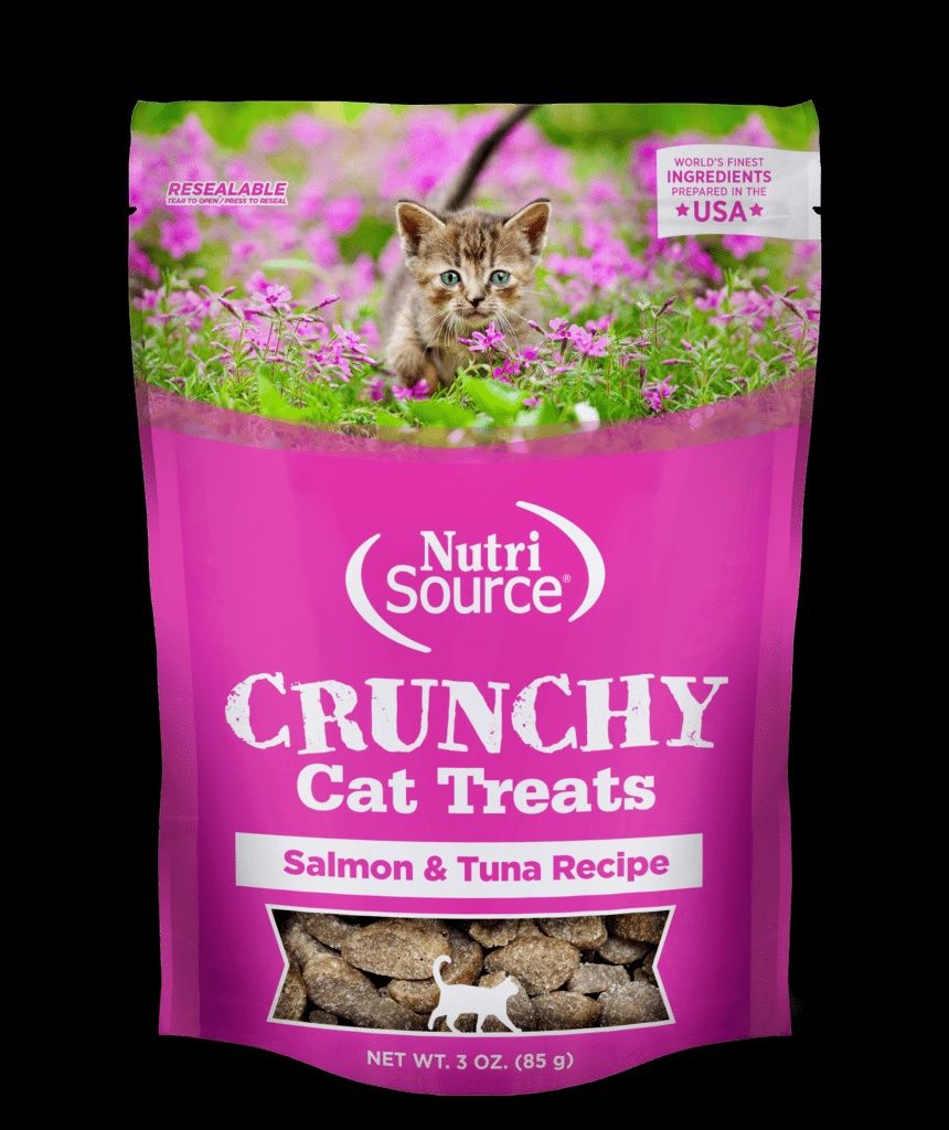NS CRUNCHY SALMON &amp; TUNA CAT TREAT 3OZ