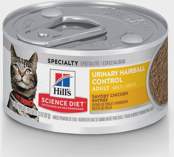 2.9OZ HILLS URINARY/HAIRBALL CAT (24/CS)