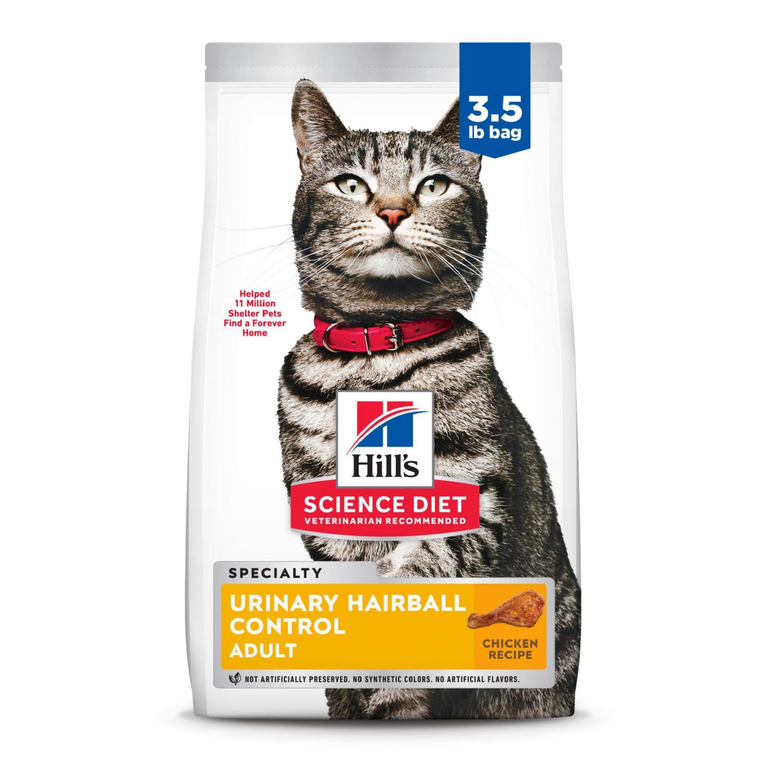 3.5# HILLS SCIENCE URINARY/HAIRBALL