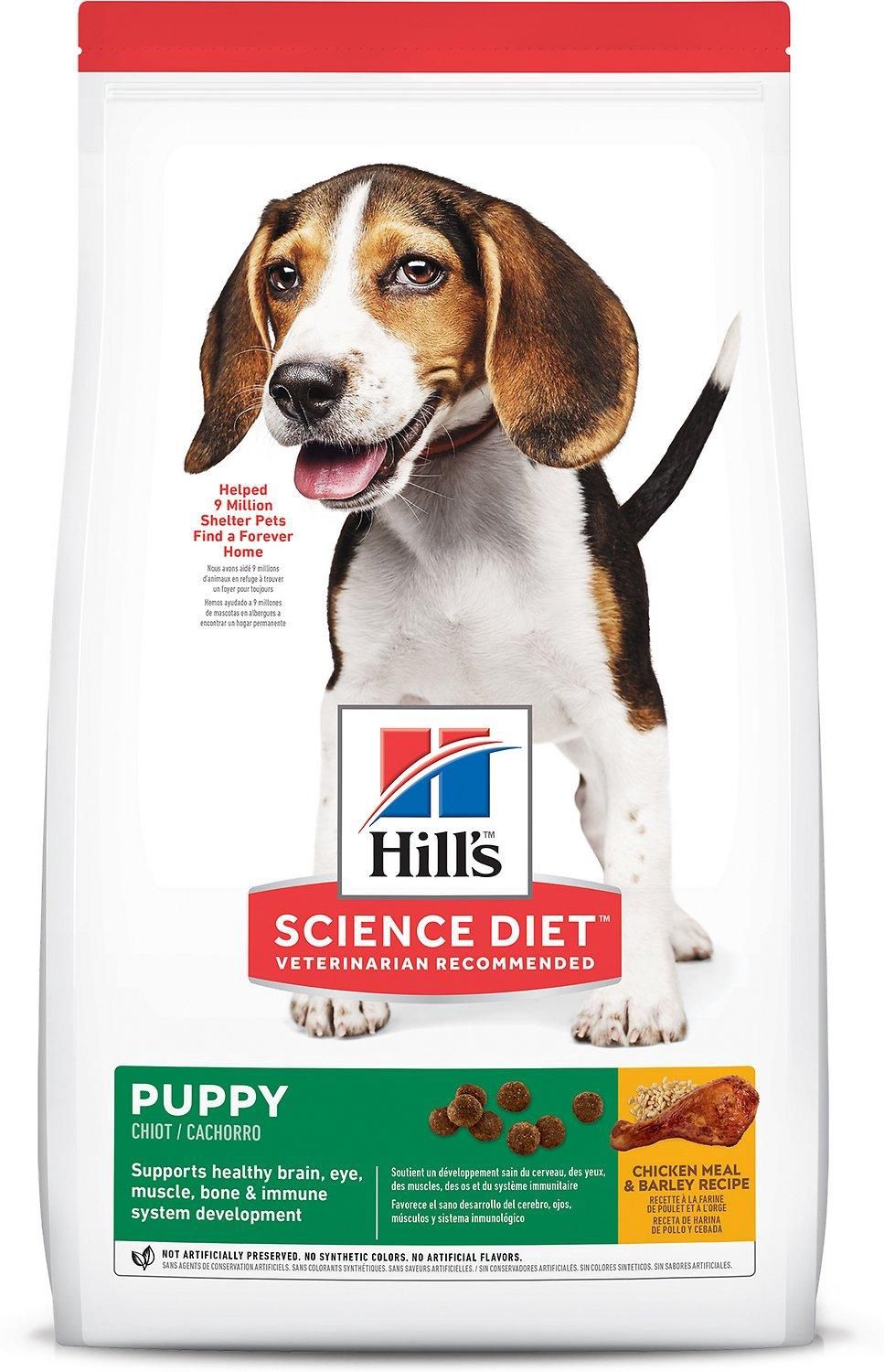 30# HILL&#39;S PUPPY CHICKEN/BARLEY