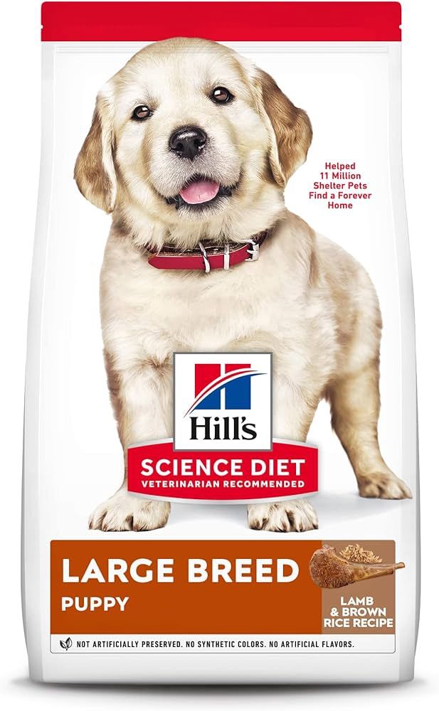 33# HILL&#39;S LG BREED PUP LAMB &amp; RICE
