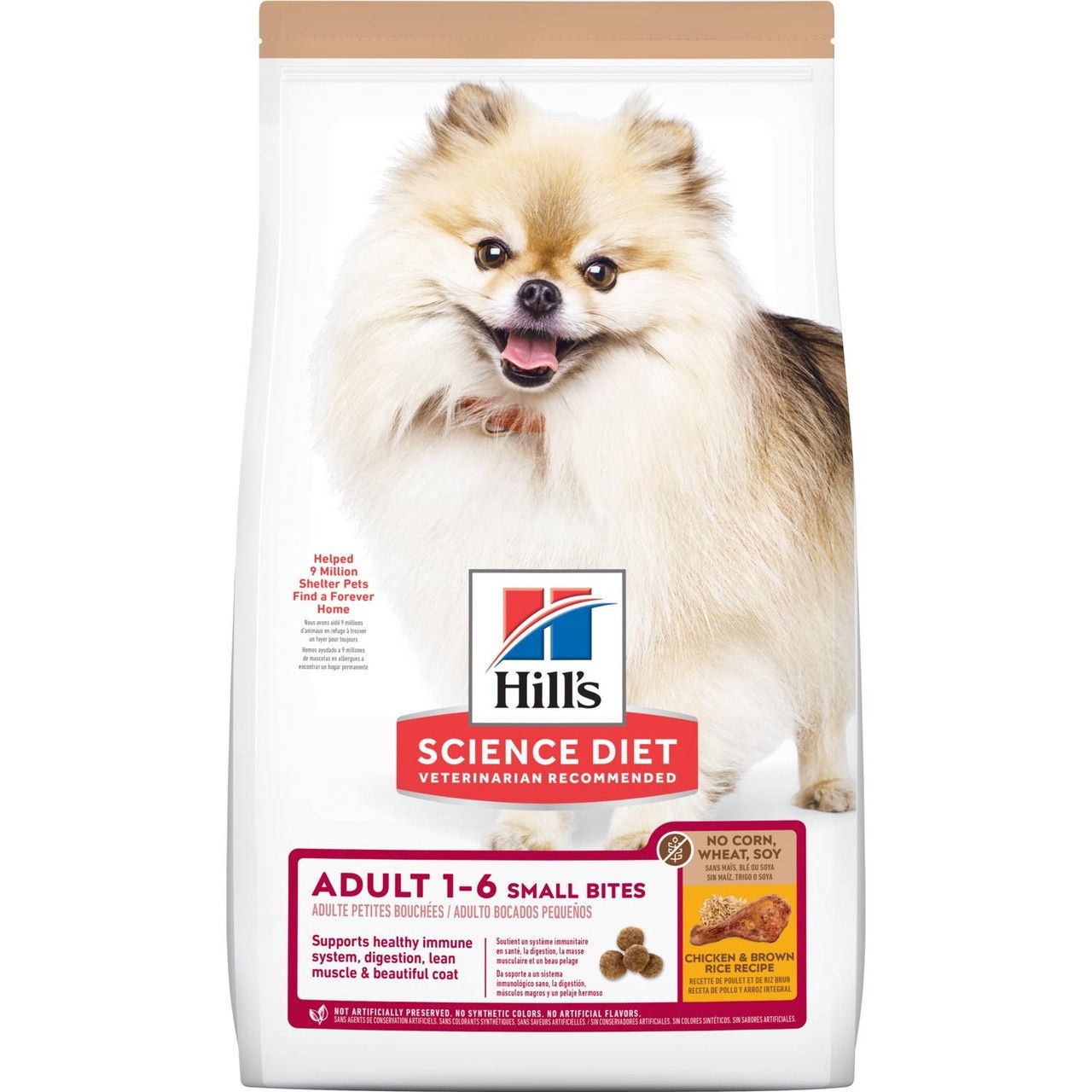 4# HILL SCIENCE DIET SMALL BITES CHICKEN &amp; BROWN RICE