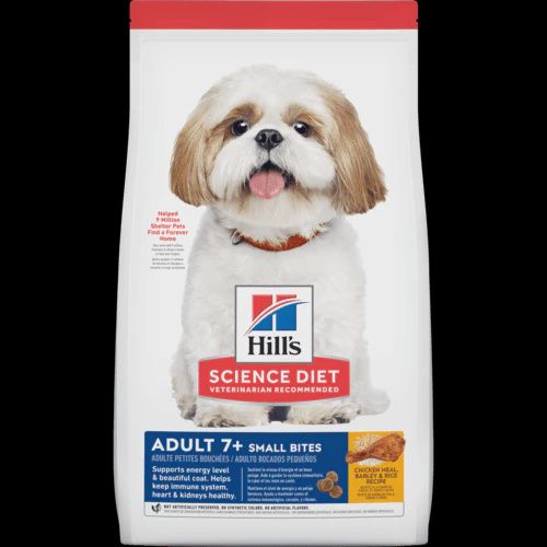 5# HILLS 7+ SM BITES CHICKEN/BARLEY