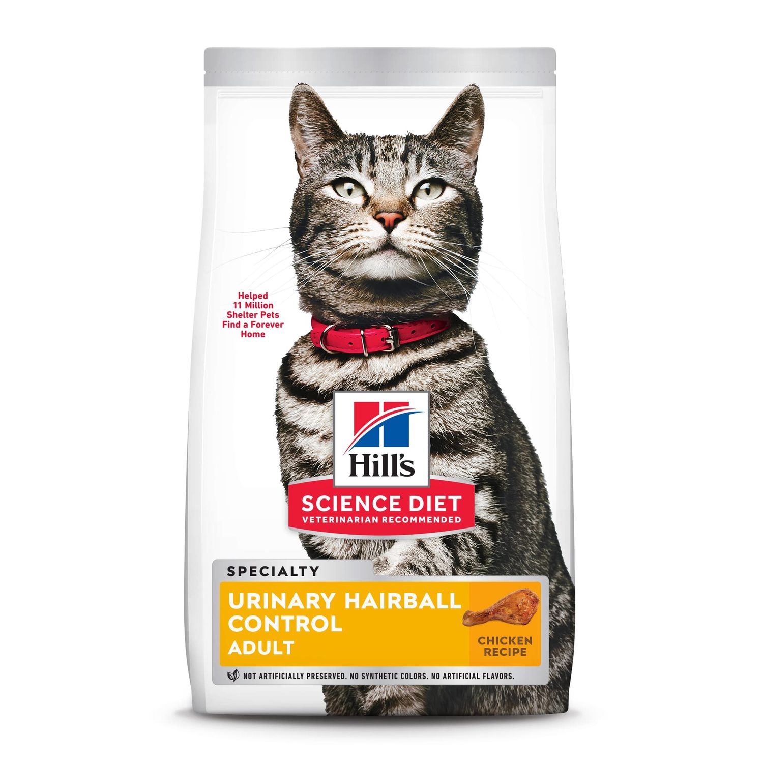 7# HILLS SCIENCE URINARY/HAIRBALL CAT