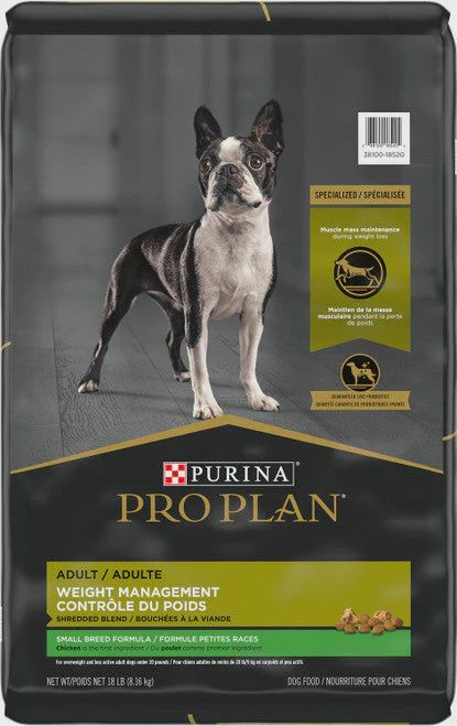18# PRO PLAN SMALL BREED WEIGHT MANAGEMENT