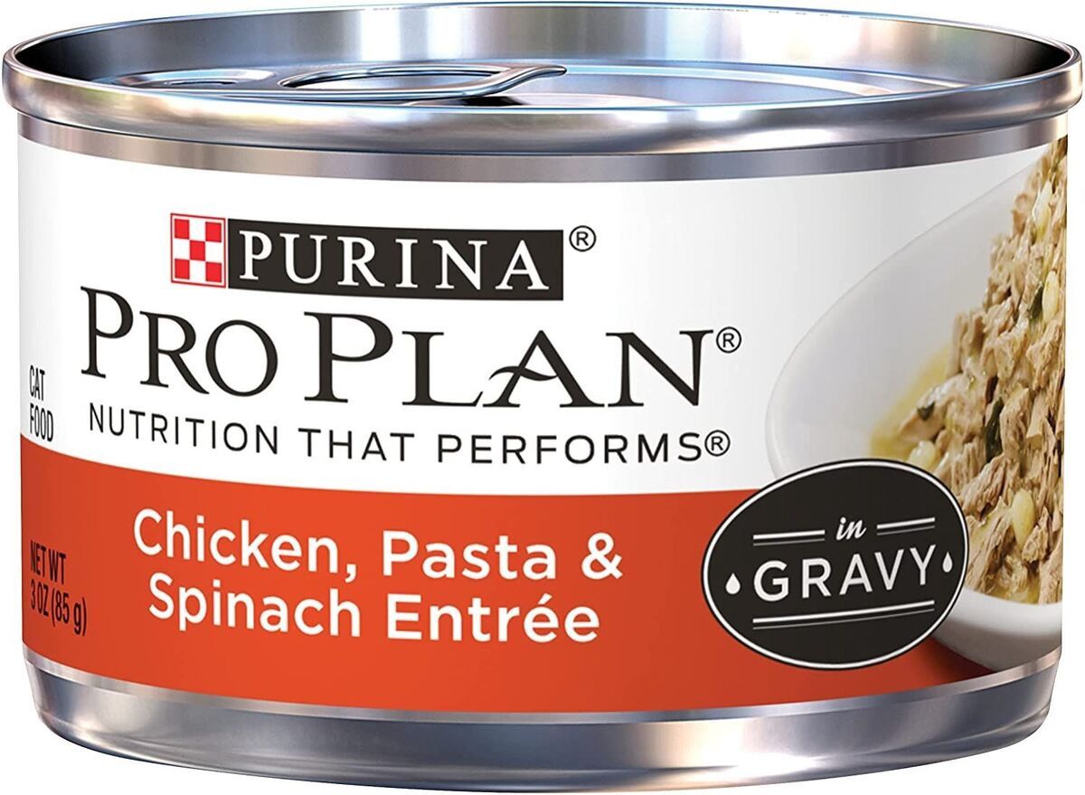 3OZ PP CHICKEN, PASTA, &amp; SPINICH CAT
