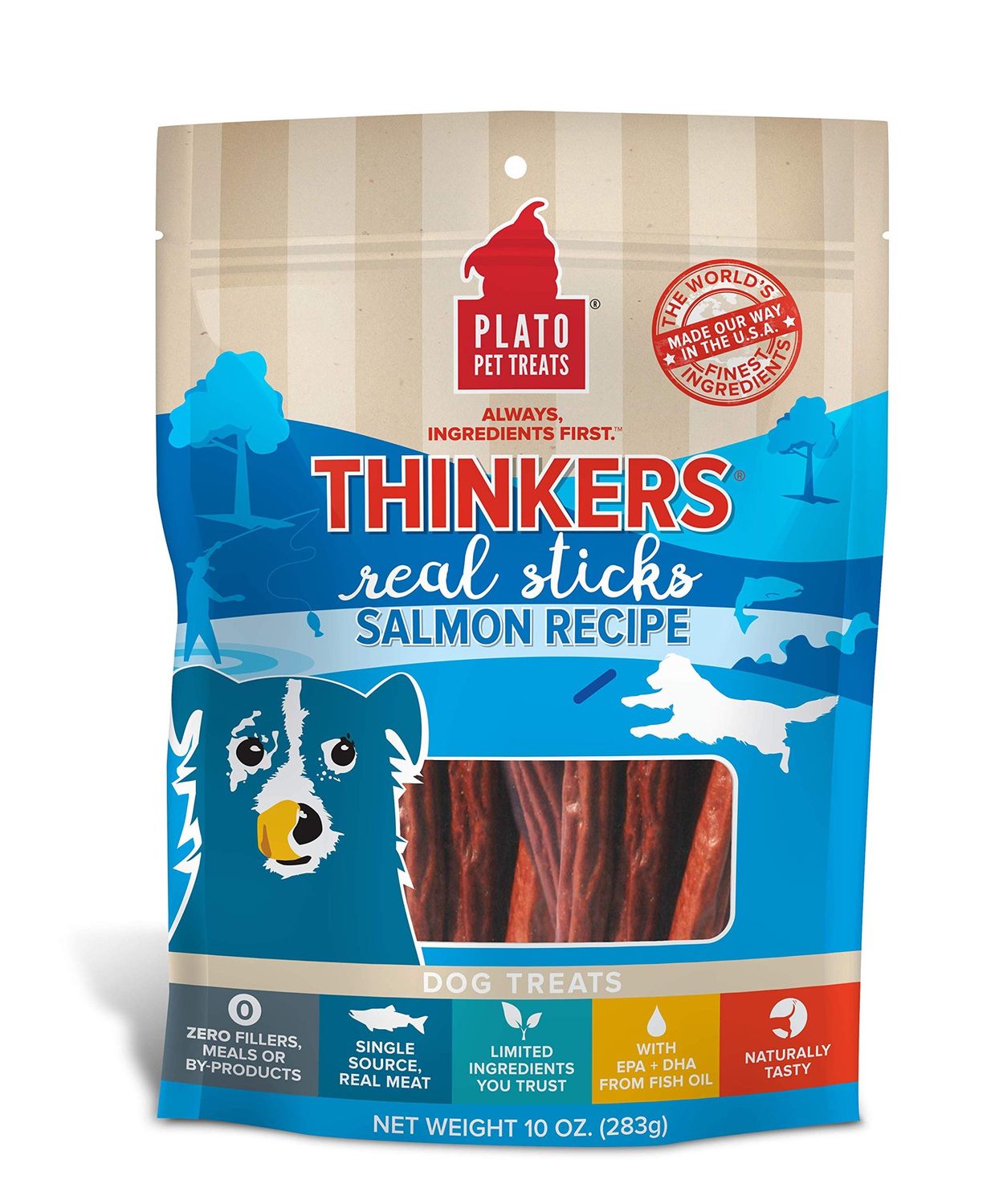PLATO SALMON THINKERS STICKS CS/12