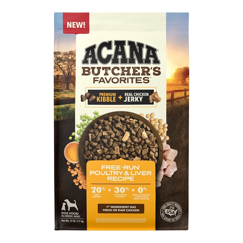 17# ACANA GF BUTCHERS FAVORITE POULTRY