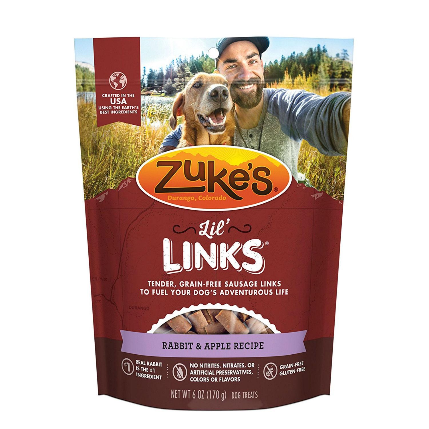 6OZ ZUKE&#39;S LIL&#39; LINKS RABBIT &amp; APPLE CS/8
