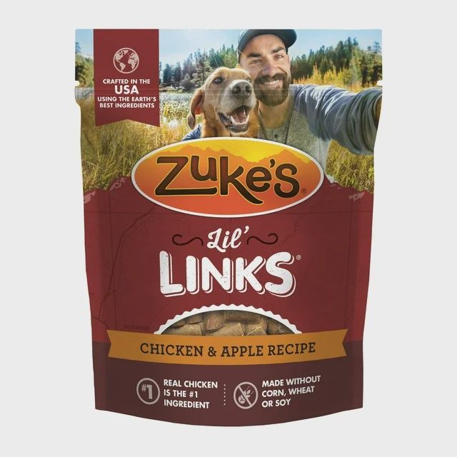 6OZ ZUKE&#39;S LIL&#39; LINKS CHICKEN &amp; APPLE CS/8