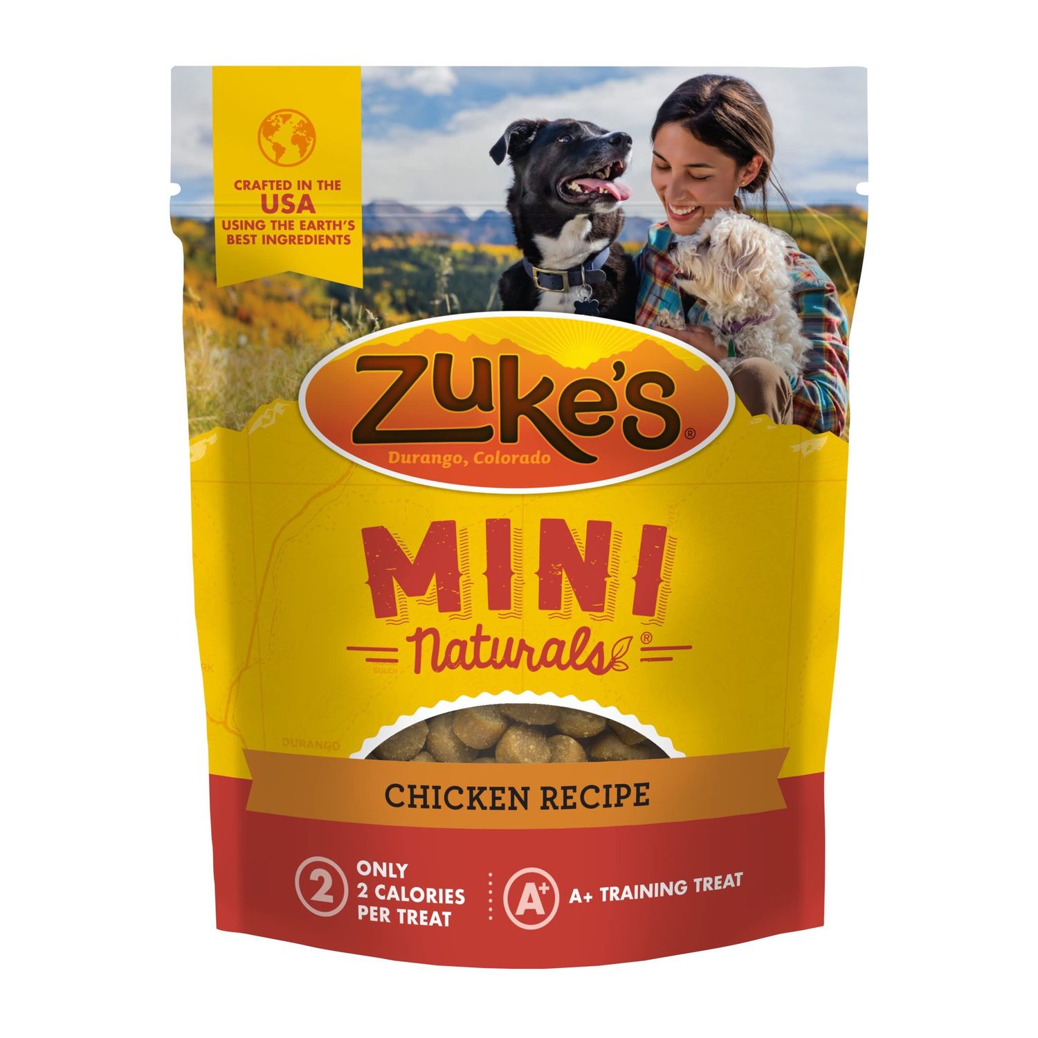 6OZ ZUKE&#39;S MINI NATURALS CHICKEN CS/6