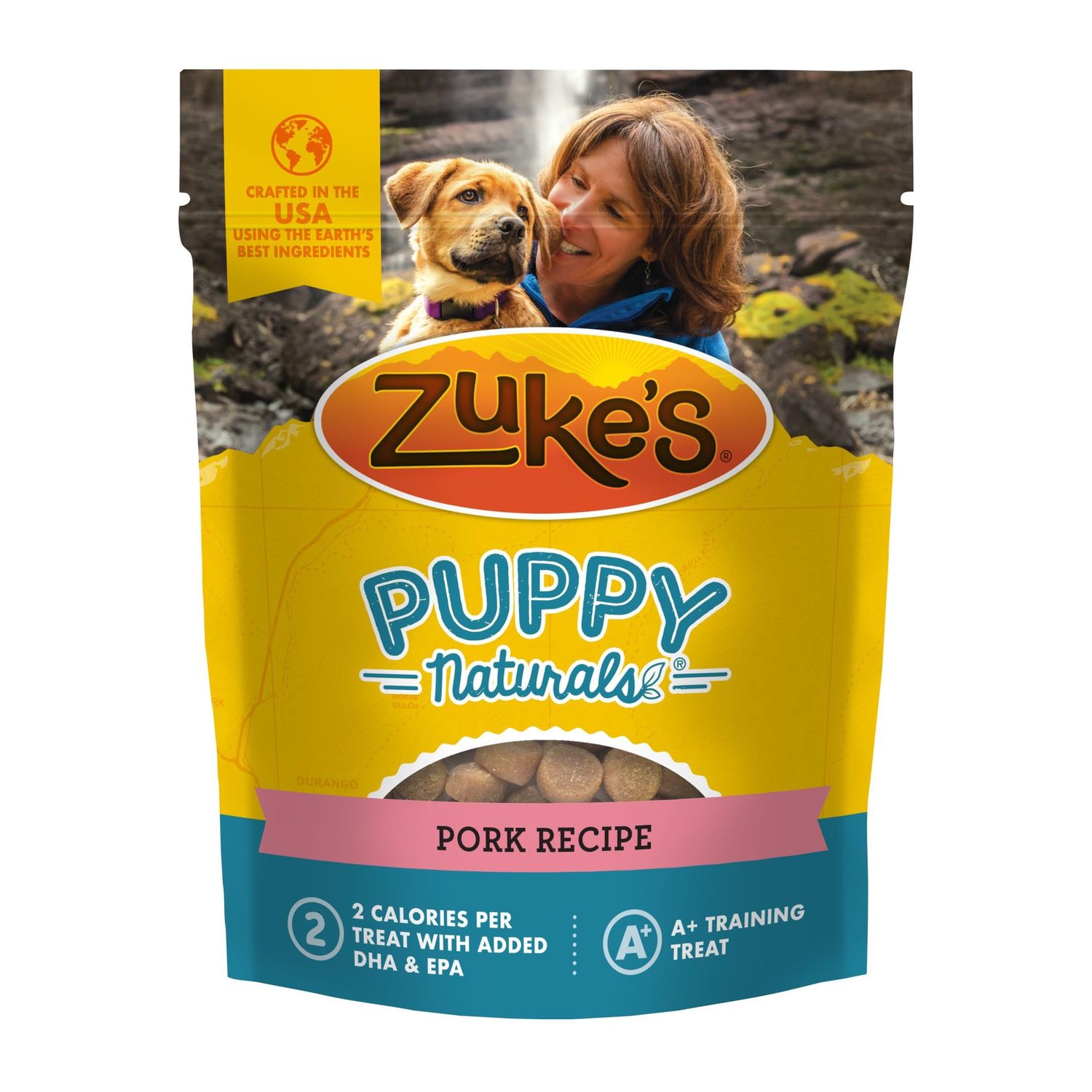 5OZ ZUKE&#39;S PUPPY NATURALS PORK CS/8