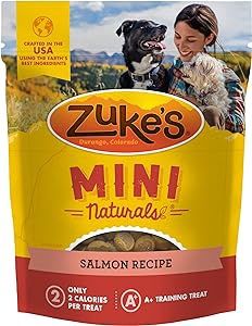 6OZ ZUKE&#39;S MINI NATURALS SALMON CS/12
