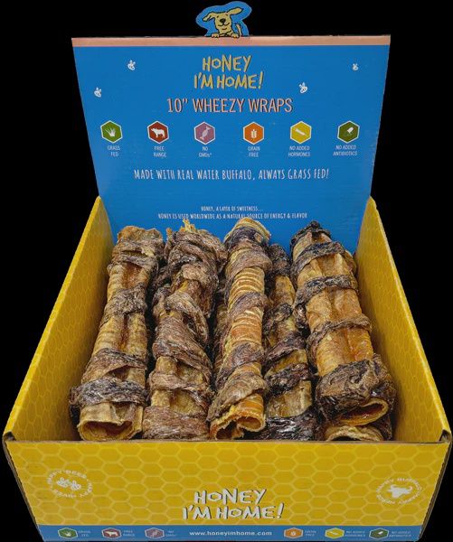 HONEY IM HOME! BUFFALO WHEEZY WRAPS 6&quot; CS/18