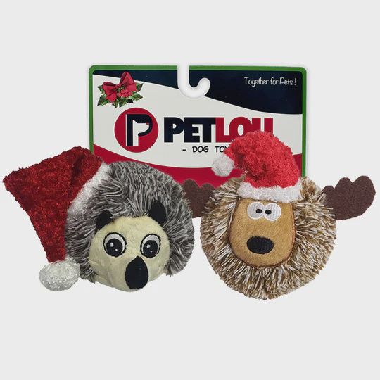 CHR 4&quot; Easyball Hedgehog &amp; Reindeer